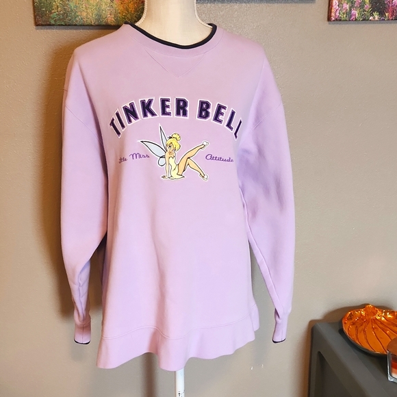 Disney Tops - Disneyland Resort Tinker Bell Little Miss Attitude Chunky sweater